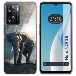 Funda Silicona para Oneplus Nord N20 SE diseño Elefante Dibujos