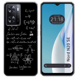 Funda Silicona para Oneplus Nord N20 SE diseño Formulas Dibujos