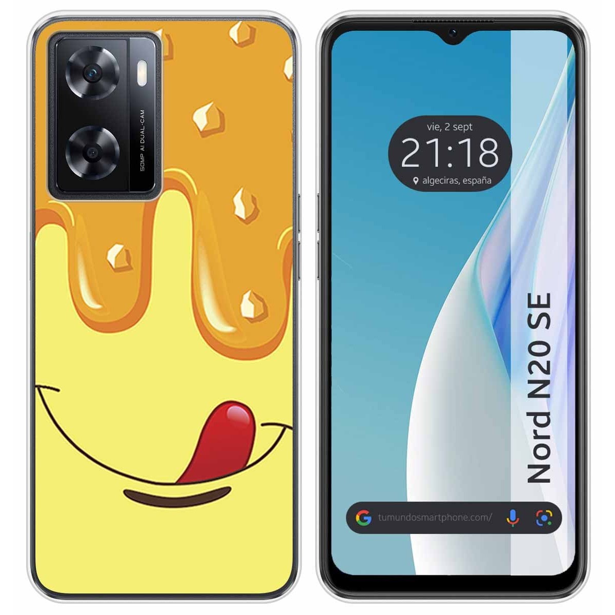 Funda Silicona para Oneplus Nord N20 SE diseño Helado Vainilla Dibujos