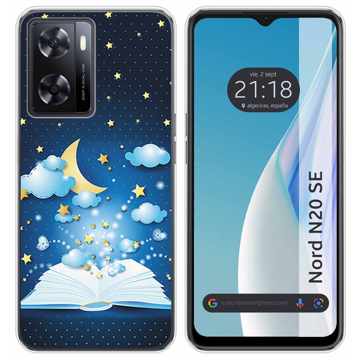 Funda Silicona para Oneplus Nord N20 SE diseño Libro Cuentos Dibujos