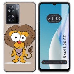 Funda Silicona para Oneplus Nord N20 SE diseño Leon Dibujos