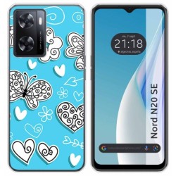 Funda Silicona para Oneplus Nord N20 SE diseño Mariposas Dibujos
