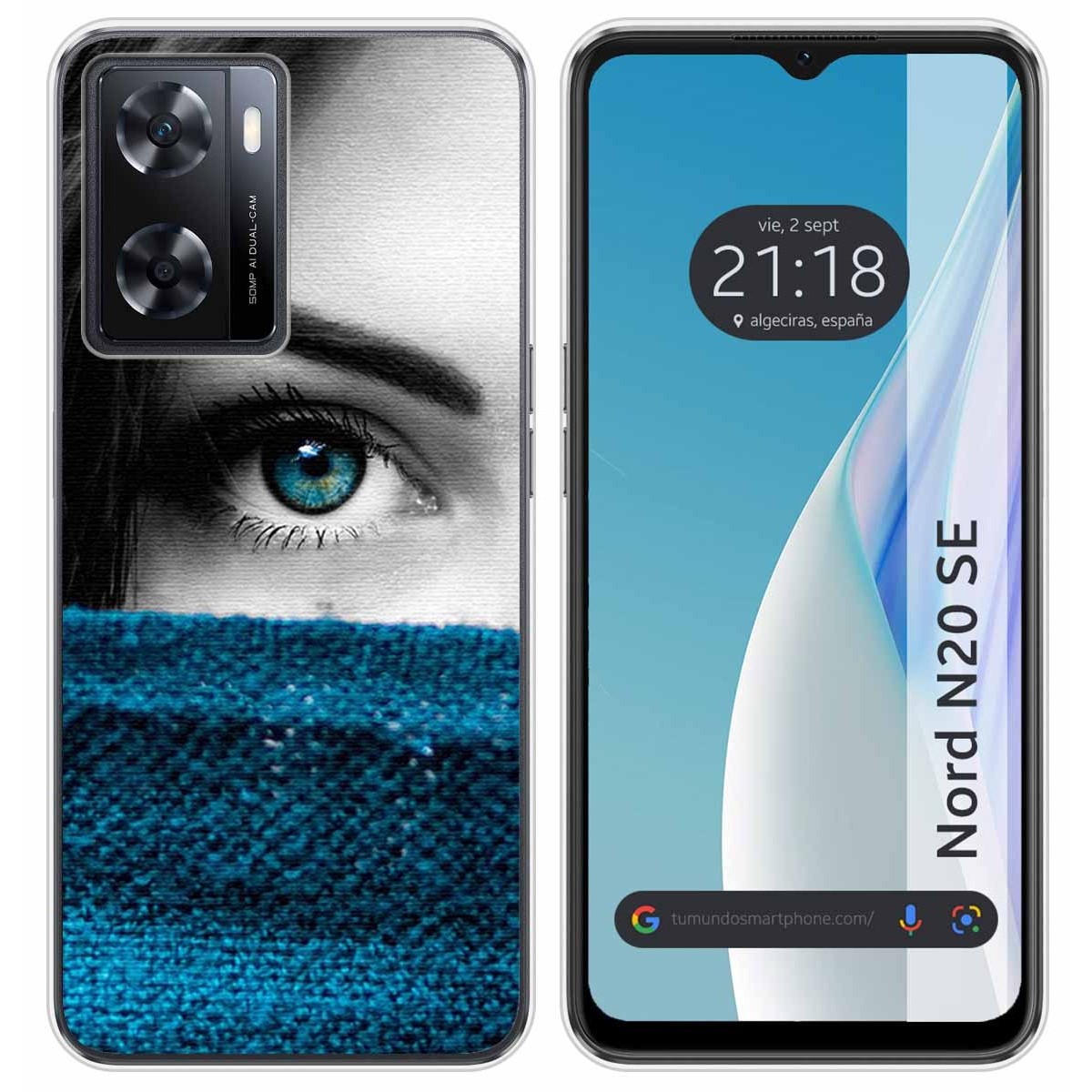 Funda Silicona para Oneplus Nord N20 SE diseño Ojo Dibujos