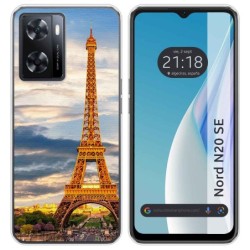 Funda Silicona para Oneplus Nord N20 SE diseño Paris Dibujos
