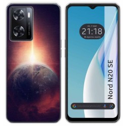 Funda Silicona para Oneplus Nord N20 SE diseño Tierra Dibujos