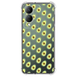 Funda Silicona Antigolpes para Vivo Y17s diseño Aguacate Dibujos