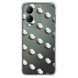 Funda Silicona Antigolpes para Vivo Y17s diseño Cocos Dibujos
