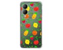 Funda Silicona Antigolpes para Vivo Y17s diseño Frutas 01 Dibujos