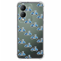 Funda Silicona Antigolpes para Vivo Y17s diseño Scooter Dibujos