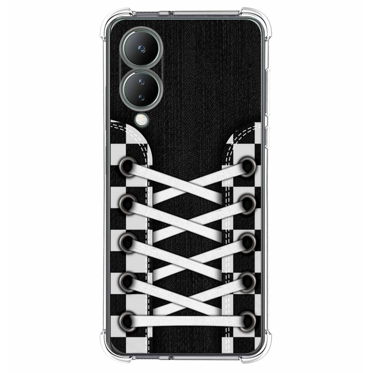 Funda Silicona Antigolpes para Vivo Y17s diseño Zapatillas 03 Dibujos