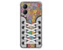 Funda Silicona Antigolpes para Vivo Y17s diseño Zapatillas 05 Dibujos