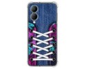 Funda Silicona Antigolpes para Vivo Y17s diseño Zapatillas 06 Dibujos