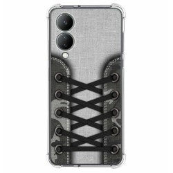 Funda Silicona Antigolpes para Vivo Y17s diseño Zapatillas 16 Dibujos