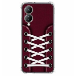 Funda Silicona Antigolpes para Vivo Y17s diseño Zapatillas 17 Dibujos