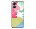 Funda Silicona Antigolpes para Vivo Y17s diseño Acuarela 02 Dibujos