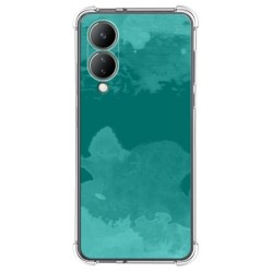 Funda Silicona Antigolpes para Vivo Y17s diseño Acuarela 06 Dibujos