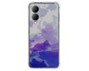 Funda Silicona Antigolpes para Vivo Y17s diseño Acuarela 09 Dibujos