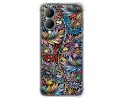 Funda Silicona Antigolpes para Vivo Y17s diseño Flores 04 Dibujos