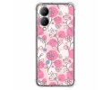 Funda Silicona Antigolpes para Vivo Y17s diseño Flores 07 Dibujos