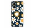 Funda Silicona Antigolpes para Vivo Y17s diseño Flores 08 Dibujos