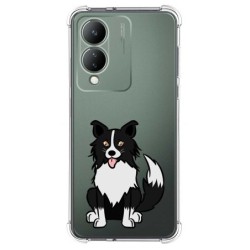 Funda Silicona Antigolpes para Vivo Y17s diseño Perros 01 Dibujos