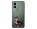 Funda Silicona Antigolpes para Vivo Y17s diseño Perros 05 Dibujos