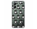 Funda Silicona Antigolpes para Vivo Y17s diseño Perros 07 Dibujos