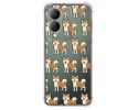 Funda Silicona Antigolpes para Vivo Y17s diseño Perros 08 Dibujos