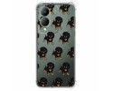 Funda Silicona Antigolpes para Vivo Y17s diseño Perros 10 Dibujos