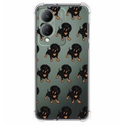 Funda Silicona Antigolpes para Vivo Y17s diseño Perros 10 Dibujos