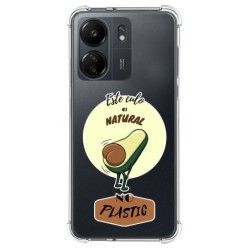Funda Silicona Antigolpes para Xiaomi Redmi 13C diseño Culo Natural Dibujos