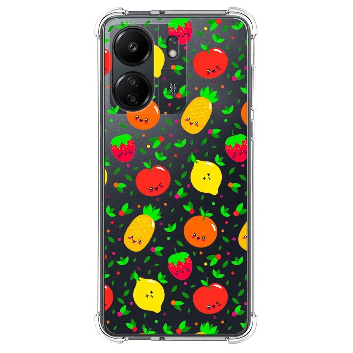 Funda Silicona Antigolpes para Xiaomi Redmi 13C diseño Frutas 01 Dibujos