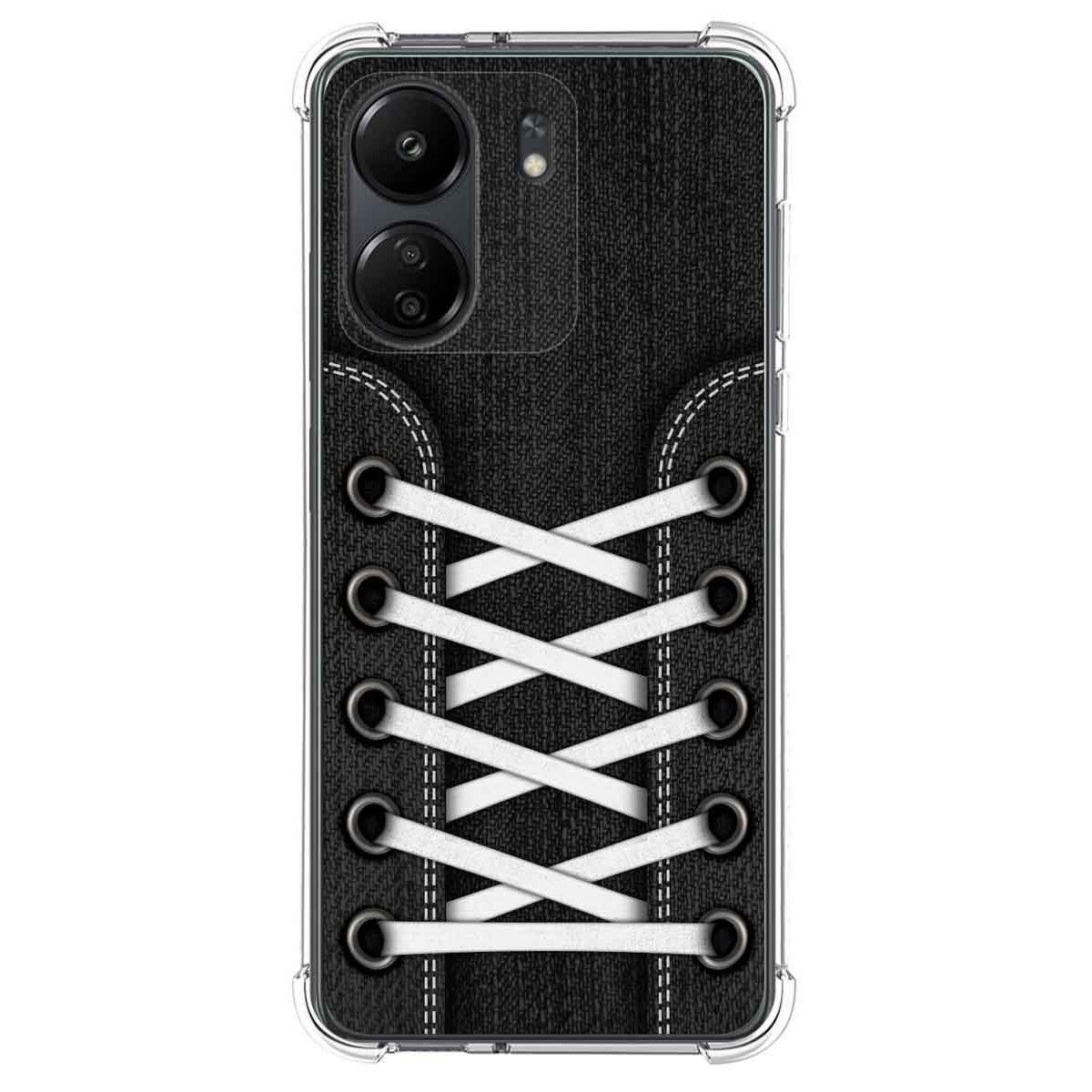 Funda Silicona Antigolpes para Xiaomi Redmi 13C diseño Zapatillas 02 Dibujos