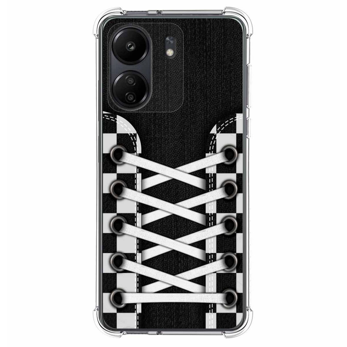 Funda Silicona Antigolpes para Xiaomi Redmi 13C diseño Zapatillas 03 Dibujos