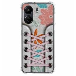 Funda Silicona Antigolpes para Xiaomi Redmi 13C diseño Zapatillas 09 Dibujos