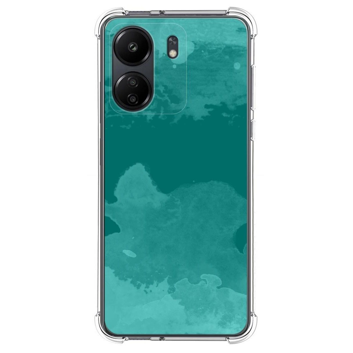 Funda Silicona Antigolpes para Xiaomi Redmi 13C diseño Acuarela 06 Dibujos