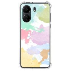 Funda Silicona Antigolpes para Xiaomi Redmi 13C diseño Acuarela 11 Dibujos