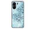Funda Silicona Antigolpes para Xiaomi Redmi 13C diseño Flores 03 Dibujos