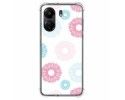 Funda Silicona Antigolpes para Xiaomi Redmi 13C diseño Flores 06 Dibujos