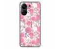 Funda Silicona Antigolpes para Xiaomi Redmi 13C diseño Flores 07 Dibujos