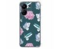 Funda Silicona Antigolpes para Xiaomi Redmi 13C diseño Flores 10 Dibujos