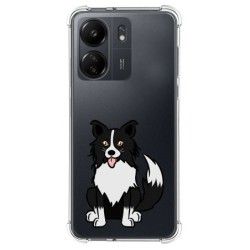 Funda Silicona Antigolpes para Xiaomi Redmi 13C diseño Perros 01 Dibujos