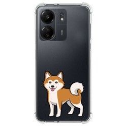 Funda Silicona Antigolpes para Xiaomi Redmi 13C diseño Perros 02 Dibujos