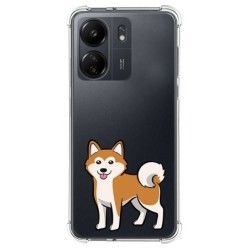 Funda Silicona Antigolpes para Xiaomi Redmi 13C diseño Perros 02 Dibujos