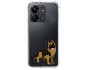 Funda Silicona Antigolpes para Xiaomi Redmi 13C diseño Perros 03 Dibujos