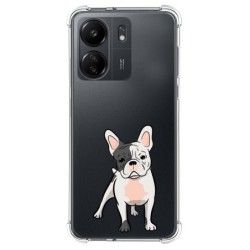 Funda Silicona Antigolpes para Xiaomi Redmi 13C diseño Perros 06 Dibujos