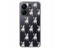Funda Silicona Antigolpes para Xiaomi Redmi 13C diseño Perros 12 Dibujos