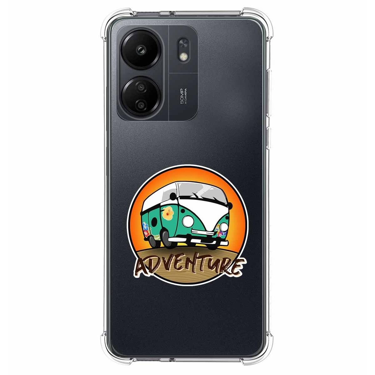 Funda Silicona Antigolpes para Xiaomi Poco C65 diseño Adventure Dibujos