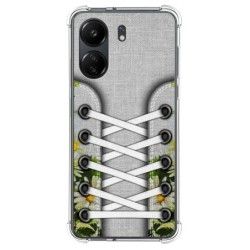 Funda Silicona Antigolpes para Xiaomi Poco C65 diseño Zapatillas 08 Dibujos