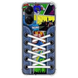 Funda Silicona Antigolpes para Xiaomi Poco C65 diseño Zapatillas 14 Dibujos